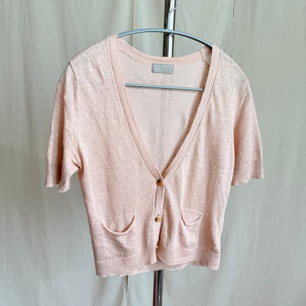 Margaret Howell 린넨 가디건