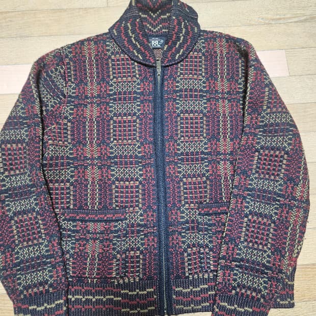 rrl 집업 가디건 xl