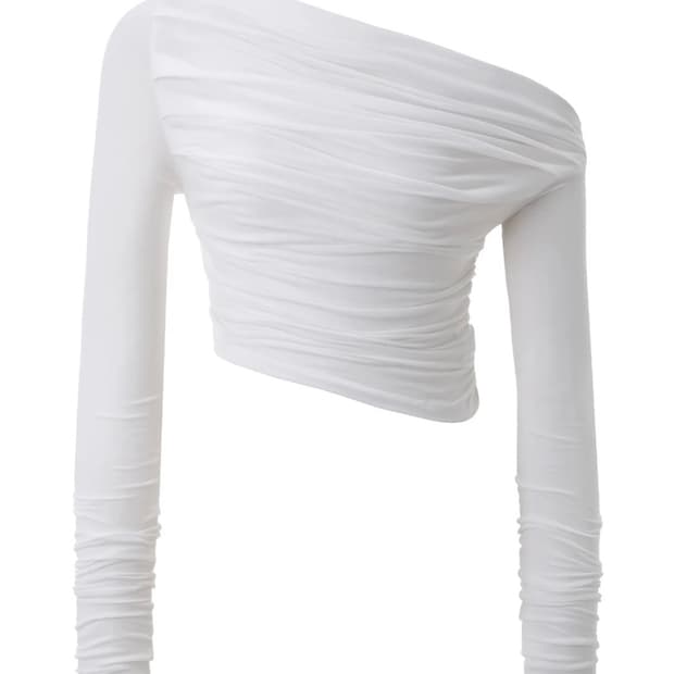 쓰리타임즈 드레이프 탑 / 아이보리