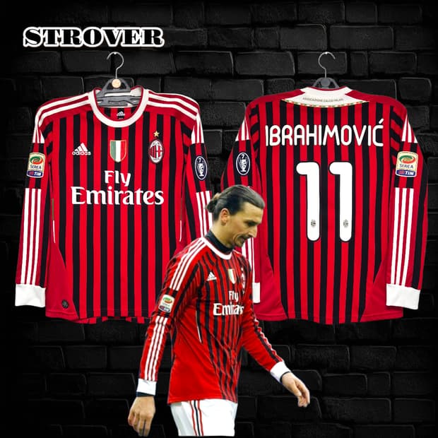 11/12 AC밀란 즐라탄 95 (긴팔)