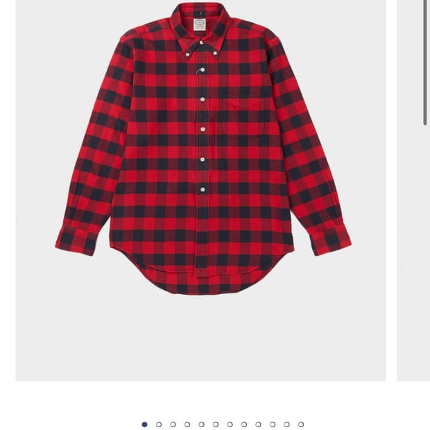 kamakura shirts 카마쿠라 셔츠 버팔로 체크 팝니다