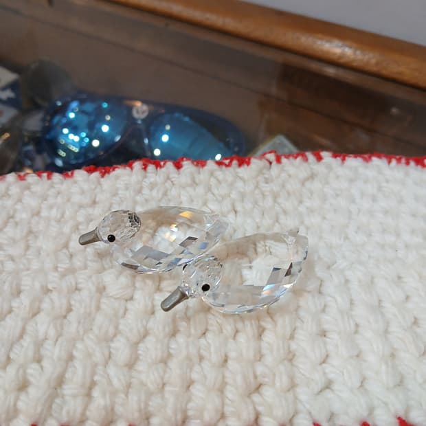 Swarovski 스와로브스키 크리스탈 미니어쳐 오리 셋트
