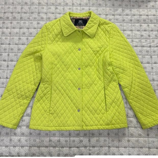 정품 버버리 퀄팅 자켓 ~55