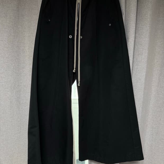 릭오웬스 와이드 벨라 팬츠 48사이즈