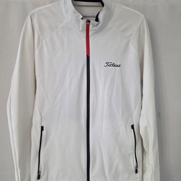 m)타이틀리스트 윈드브레이커 화이트 골프 자켓
