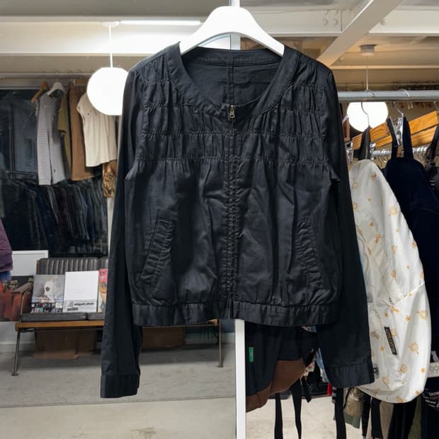 Atsuro tayama 셔링 집업 자켓 