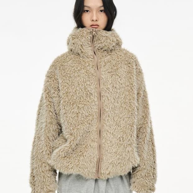 세릭 헤어리바라클라바 집업 