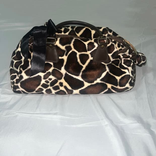 ✨vintage leopard western bag 카우무늬 호피 갸루✨