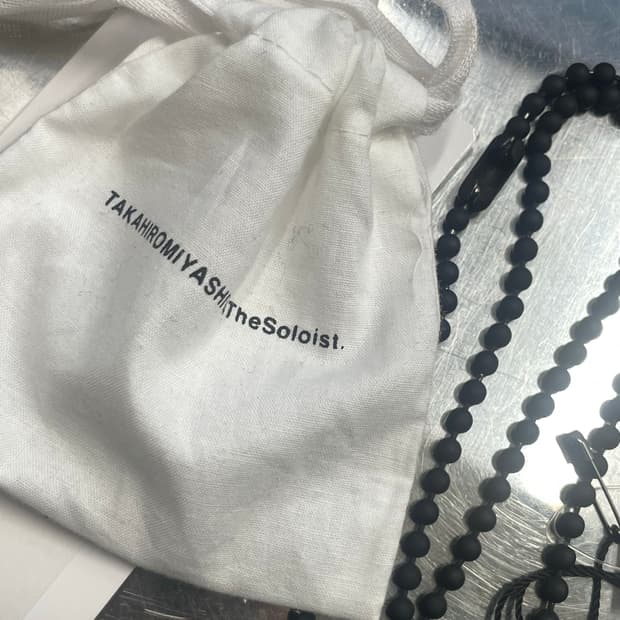 솔로이스트 볼 체인 목걸이