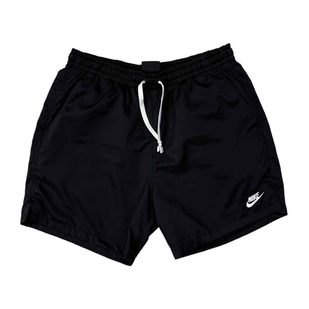 나이키 NSW 블랙 준신형 우븐 쇼츠 반바지(L)