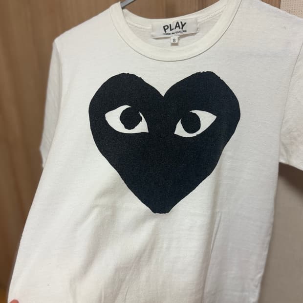 꼼데가르송 반팔 s