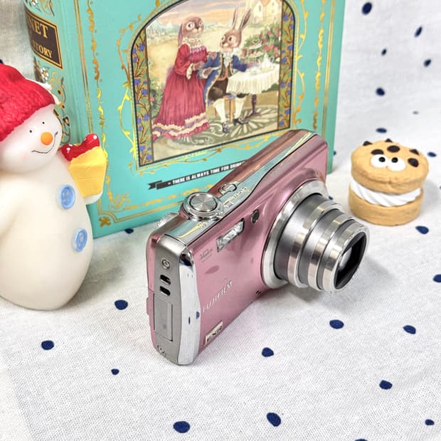 후지필름 파인픽스 F70 EXR 핑크(작례포함) 빈티지디카