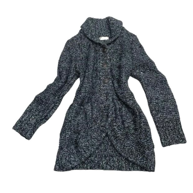 빈티지 네이비 가디건 아우터 