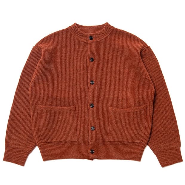 BEAT & SLNC 비트앤사일런스 크루넥 울 가디건