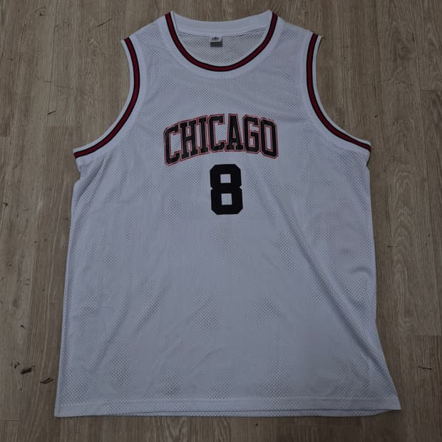 UTU 시카고불스 8번 스포츠 농구 져지 유니폼 조끼 XL(105)