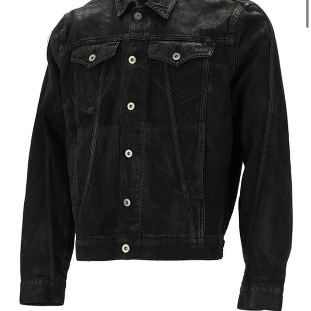 1) bordr 보더 왁스 데님 자켓