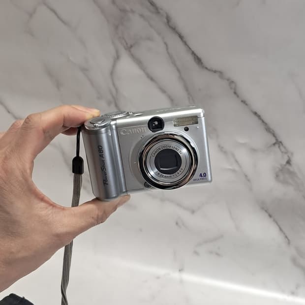 셀카&하이엔드!) 캐논 PowerShot A80 빈티지 카메라