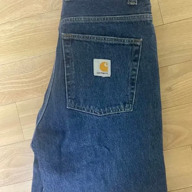 칼하트 wip brandon pant smith blue