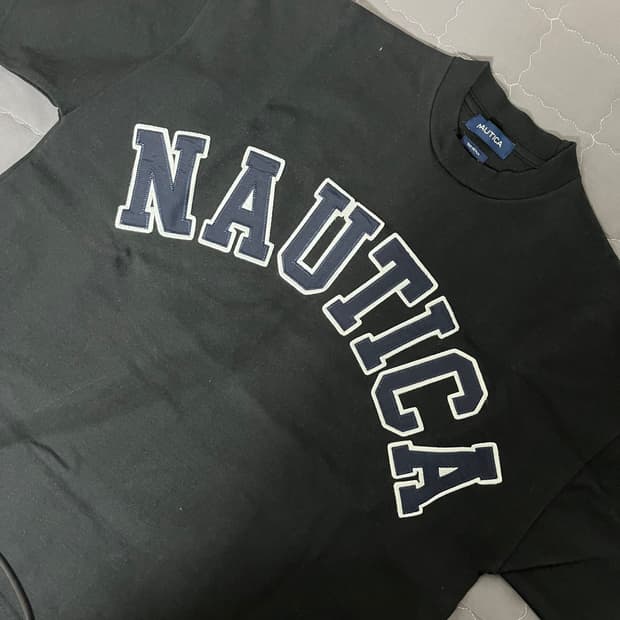 노티카 투 헤비 반팔 티 셔츠 블랙 S