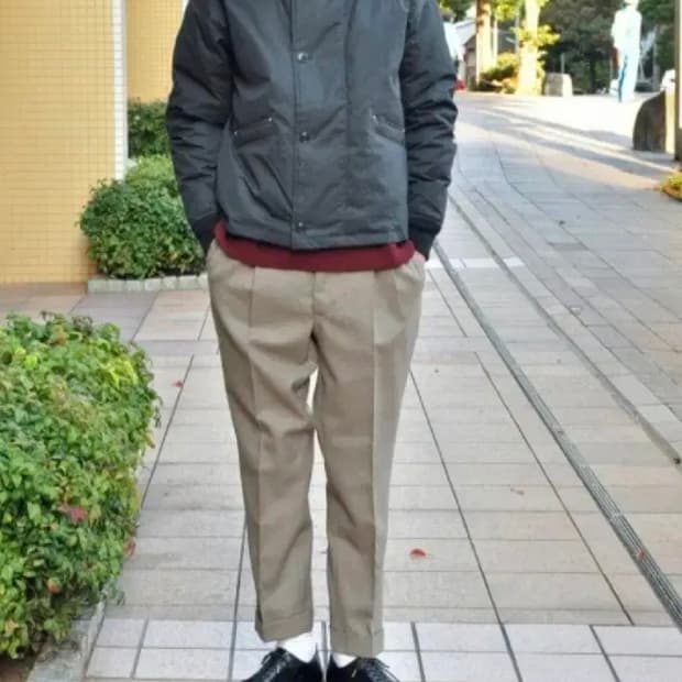 유나이투스 항공 봄버 왁스 자켓