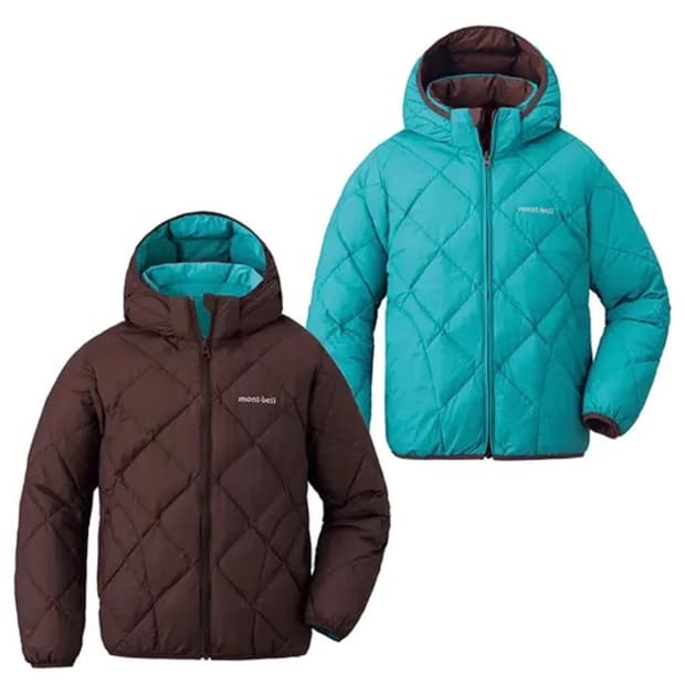 몽벨 리버시블 키즈 150 경량패딩