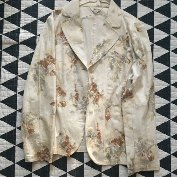 빈티지 오리엔탈 그런지 자켓 