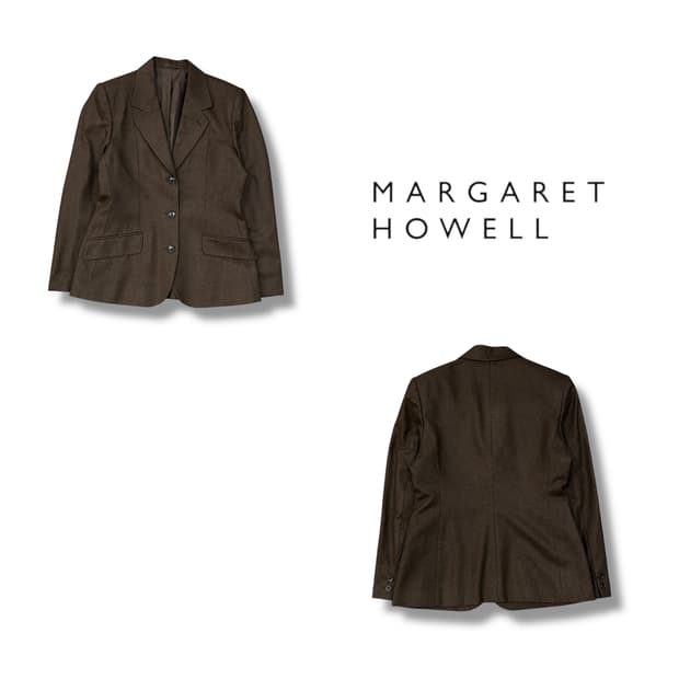  마가렛 호웰 3버튼 블레이저 y14272