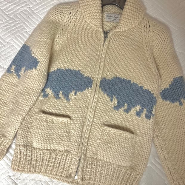 빈티지 캐나다 구름 코위찬