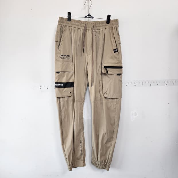 라이프워크 카고 바지 베이지