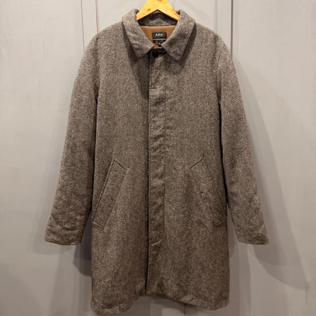 XL A.P.C 아페쎄 발마칸 울 코트 자켓