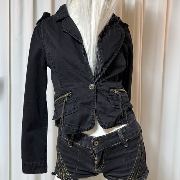 펑크맛 빈티지 자켓