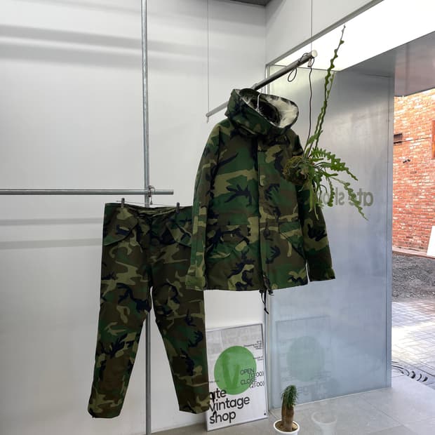 미군 고어택스 우드랜드 ECWCS GEN1 세트