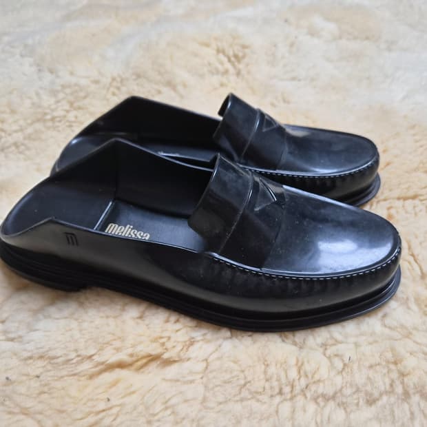 멜리사Melissa 블랙 에스빠드류 로퍼 - 40사이즈