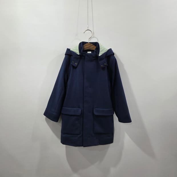코스 키즈 울 후드코트 6/8Y