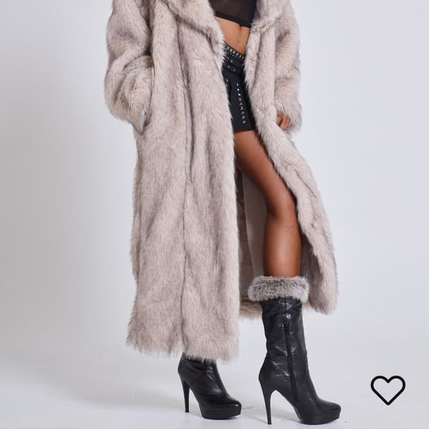 Jaded London Alaska Faux Fur Coat