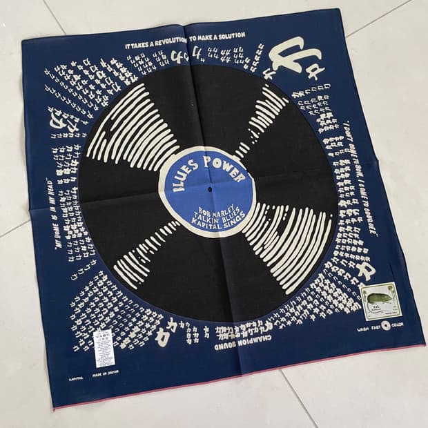 kapital X Bob marley bandana 반다나
