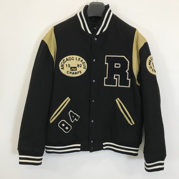 리트리버클럽 패치 바시티 자켓 [L] 