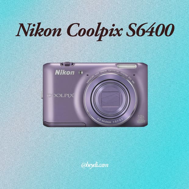 Nikon Coolpix S6400 니콘 쿨픽스S6400 퍼플