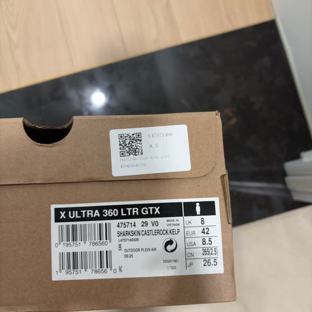 살로몬 salomon x ultra 360 ltr gtx  265cm