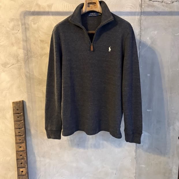 폴로 랄프로렌 짚업 스웻 100