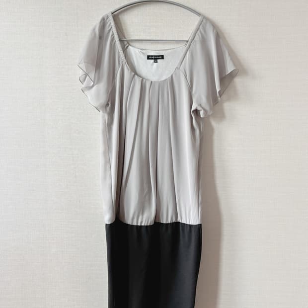 Vintage Shirring Dress