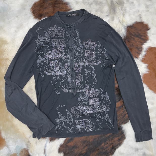 닐바렛 헤럴딕 크레스트 헨리넥 롱슬리브