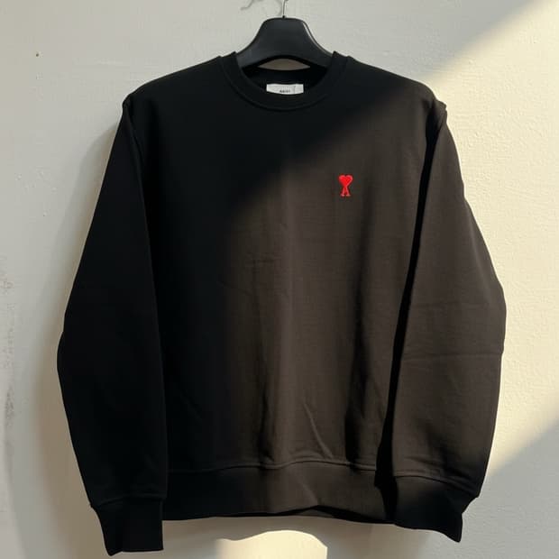 아미 크루넥 스웻셔츠