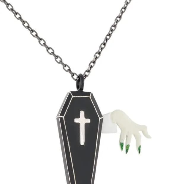 언더커버 20ss 드라큘라 관 디핸드 목걸이