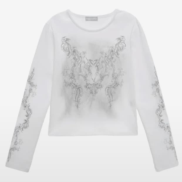 허그유어스킨 로코코 오너먼트 티셔츠