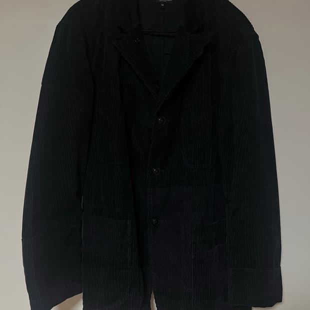 엔지니어드가먼츠 코듀로이 베드포드자켓 m 블랙