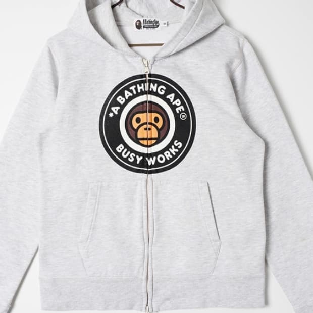 베이프 후드집업