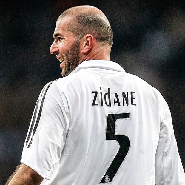 레알마드리드 05-06 지단 유니폼