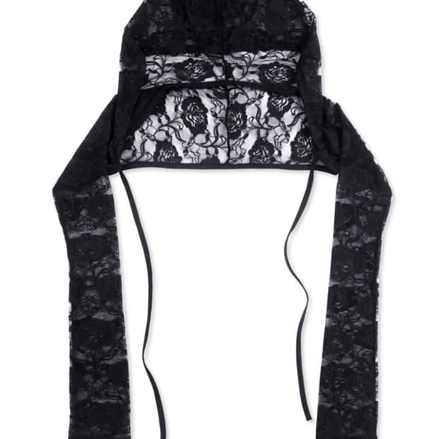 taae 태 레이스 후디 볼레로 가디건