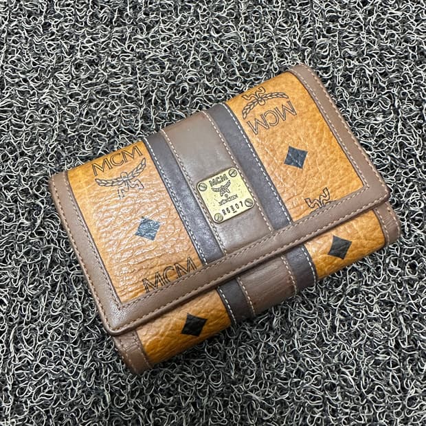 MCM 엠씨엠 비세토프 가죽 지갑